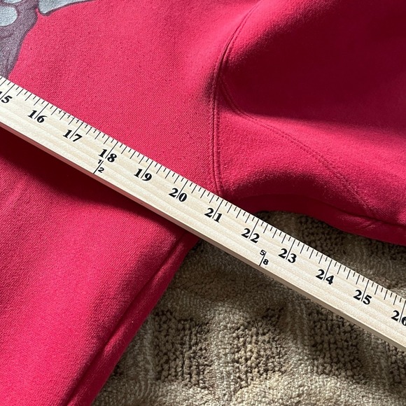 Y2K JNCO JEANS Red Bulldog Graphic Hoodie Pullover Men's Size Large FITS SMALL! - Picture 8 of 9